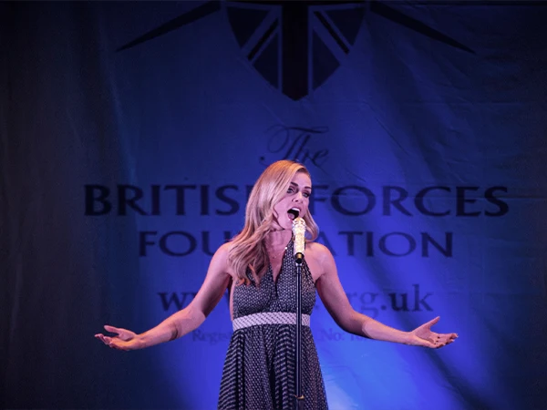 The British Forces Foundation - Katherine Jenkins singing