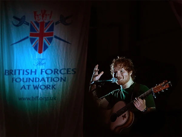 The British Forces Foundation - Ed Sheeran
